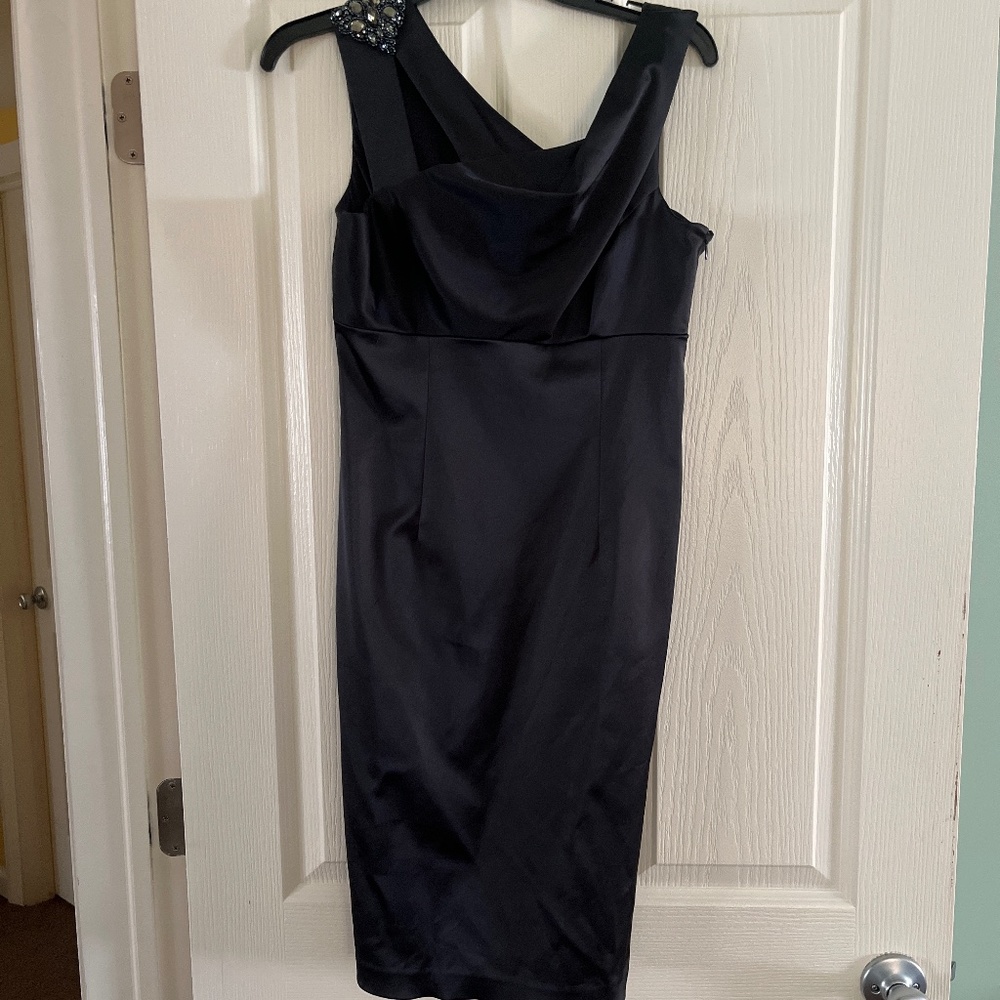 David Meister dress in black